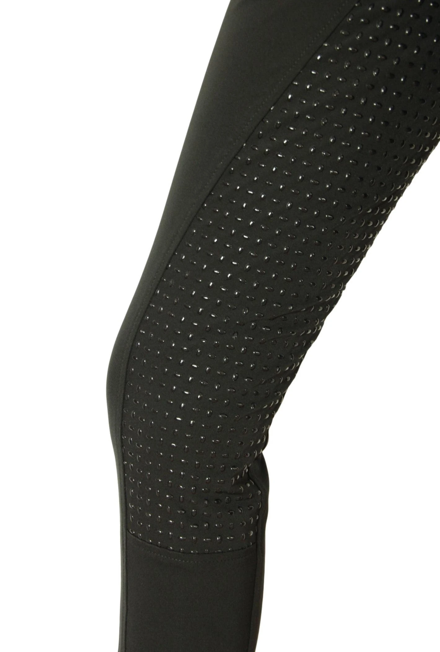 CoolMax Jodhpurs In Sizes 6 To 28, In Black With Silicone Seat Grip 9 CoolMax Jodhpurs In Sizes 6 To 28, In Black With Silicone Seat Grip - Image 7