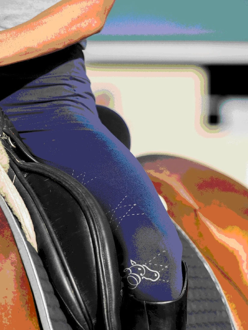 Navy Kentucky Earlwood Tights 4 Navy Kentucky Earlwood Tights - Image 2