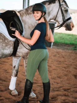 Earlwood Lexington Khaki Ladies Tights -Ride Strong Shop Earlwood Lexington Tights Khaki Ladies 11