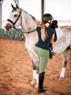 Earlwood Lexington Khaki Ladies Tights -Ride Strong Shop Earlwood Lexington Tights Khaki Ladies 8