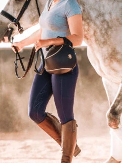 Ladies' Navy Lexington Tights In Earlwood -Ride Strong Shop Earlwood Lexington Tights Navy Ladies 5