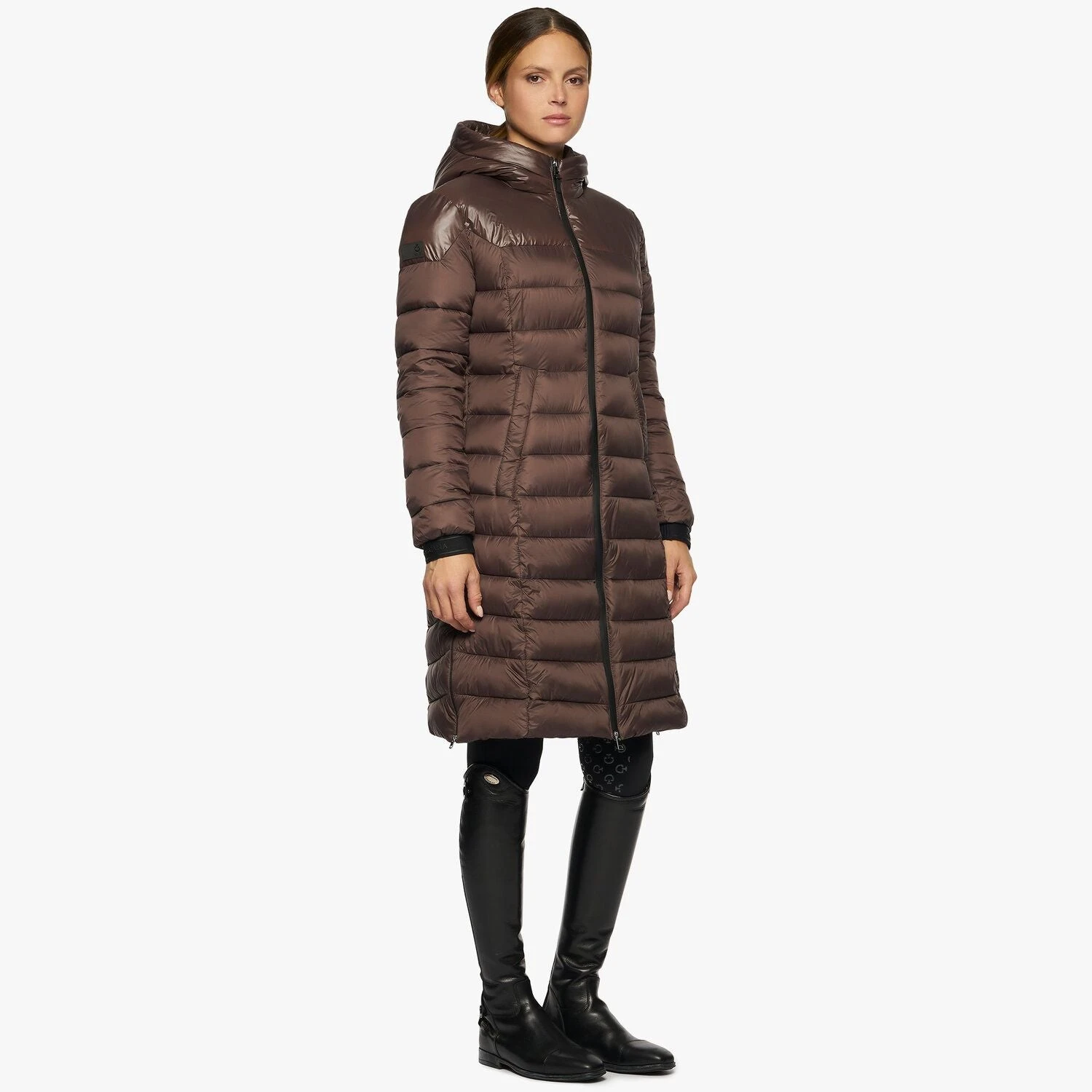 Cavalleria Toscana Long Hooded Puffer Jacket 3 Cavalleria Toscana Long Hooded Puffer Jacket