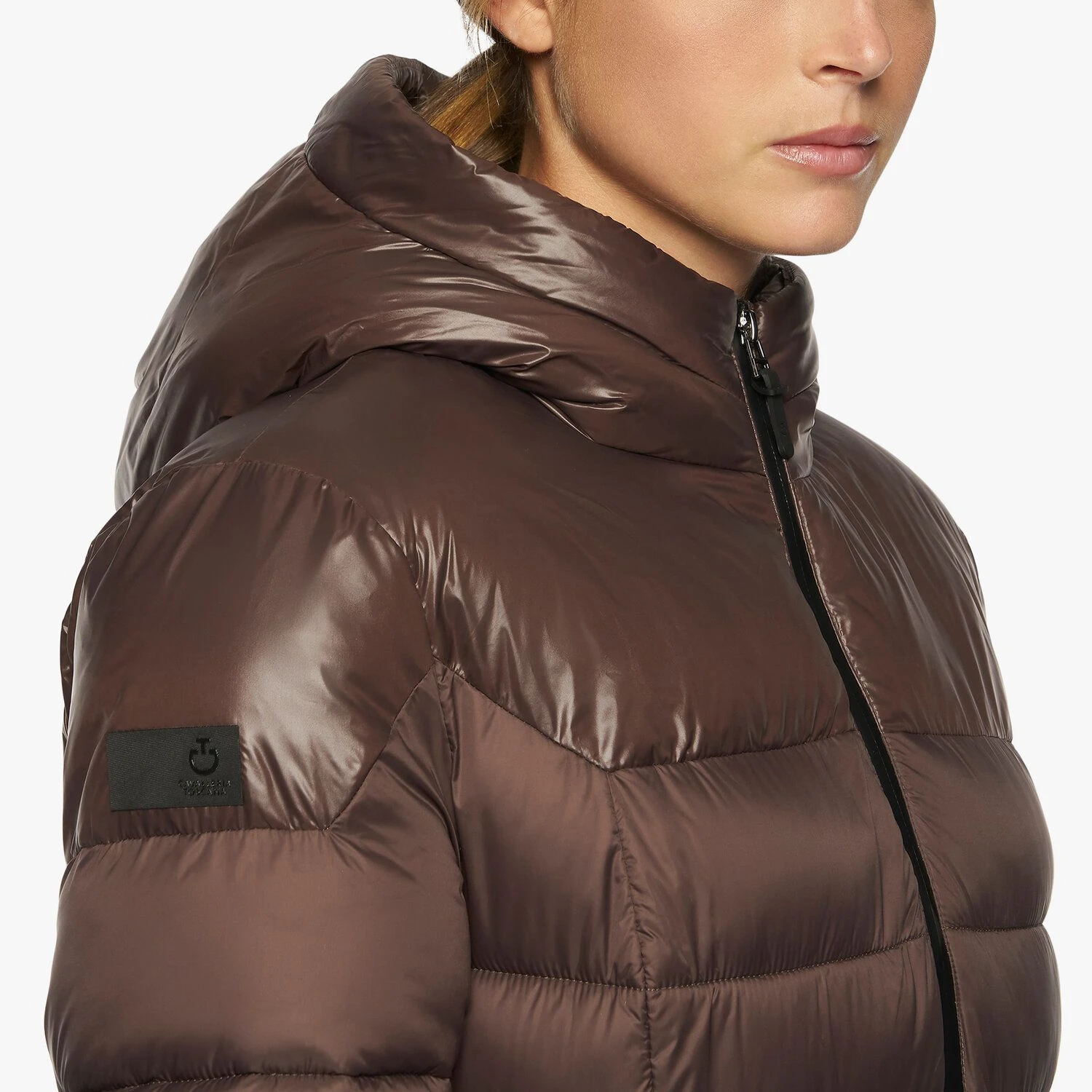 Cavalleria Toscana Long Hooded Puffer Jacket 4 Cavalleria Toscana Long Hooded Puffer Jacket - Image 2