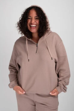 Mochara Half Zip Hoodie -Ride Strong Shop MochaHoodie1 1000x 537dd161 a239 4d9e a1da 454582f9f499