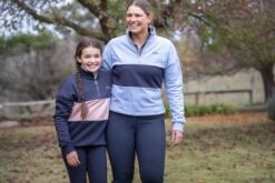 Poppy Quarter Zip Sweater By QJ Riding Wear