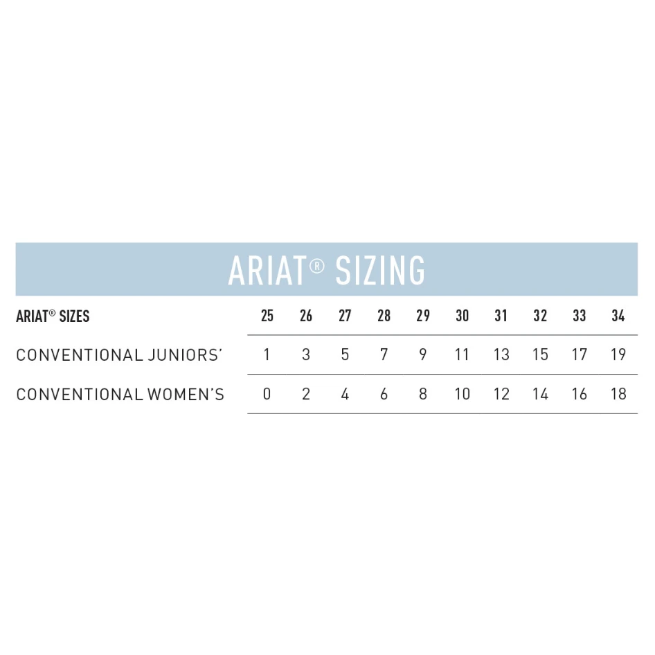 Ariat Women's Real Mid Rise Stackable Straight Leg Jean 9 Ariat Women's Real Mid Rise Stackable Straight Leg Jean - Image 7