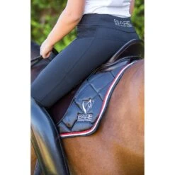 BARE Equestrian Performance Riding Tights For Black Riders -Ride Strong Shop bare equestrian performance riding tights black rider southern sport horses 3