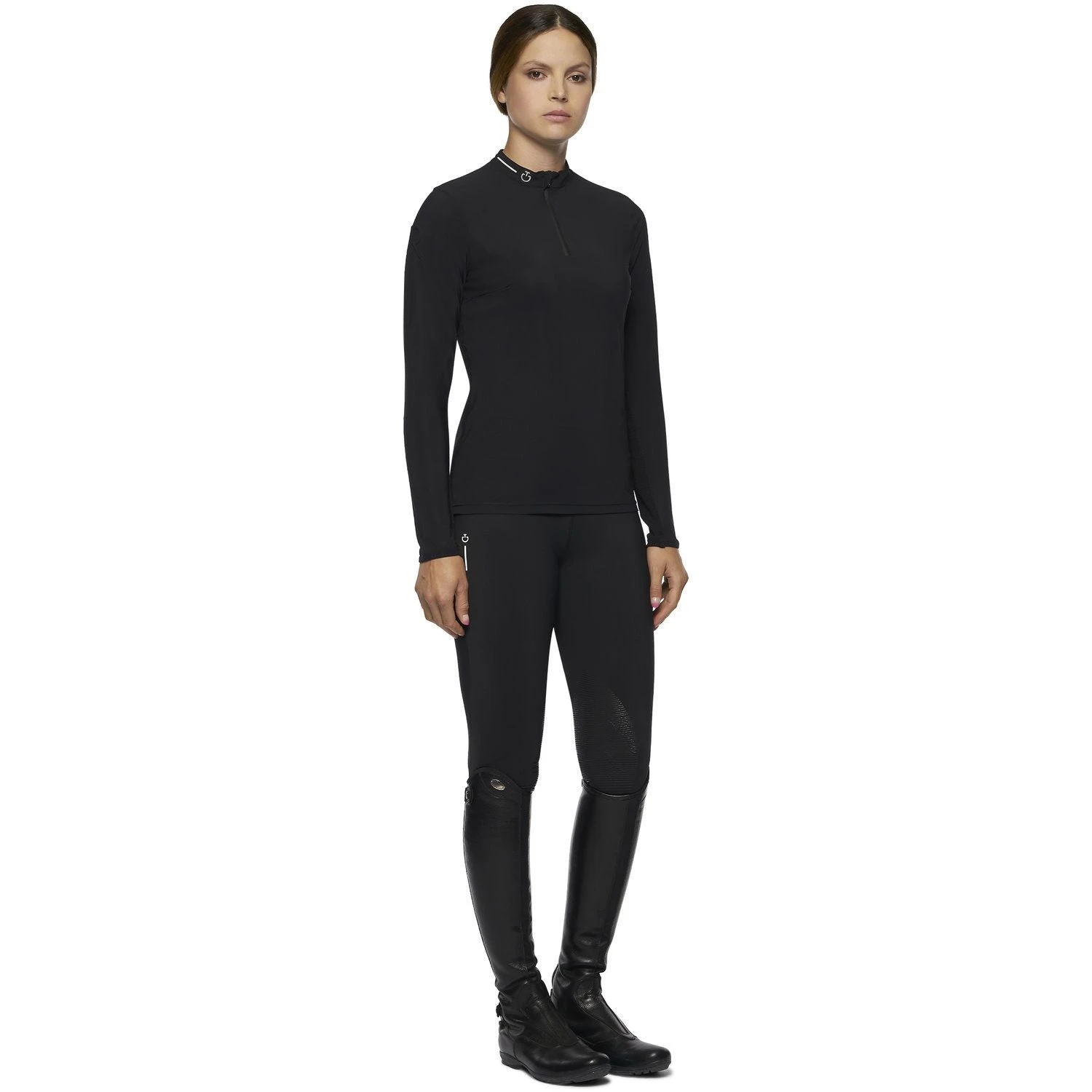 Cavalleria Toscana Tech Knit Training Polo 6 Cavalleria Toscana Tech Knit Training Polo - Image 4