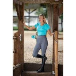 LeMieux Activewear Summer Pull On Breeches 14 LeMieux Activewear Summer Pull On Breeches -Ride Strong Shop lemieux activewear summer pull on breeches southern sport horses 3