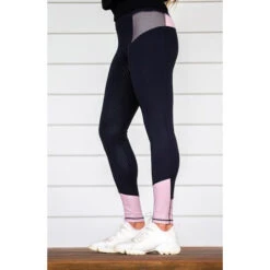Ride Strong Shop -Ride Strong Shop rose bare equestrian performance riding tights southern sport horses 2