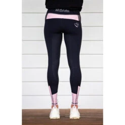 "BARE's Rose Equestrian Performance Riding Tights" -Ride Strong Shop rose bare equestrian performance riding tights southern sport horses 4