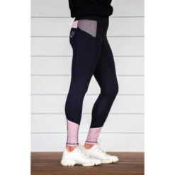 "BARE's Rose Equestrian Performance Riding Tights" -Ride Strong Shop rose bare equestrian performance riding tights southern sport horses 5