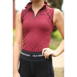 Sleeveless Base Layer By HLH Equestrian Apparel -Ride Strong Shop sleeveless base layer by hlh equestrian apparel southern sport horses 12