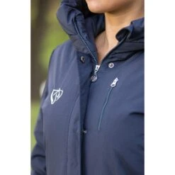 Waterproof Charlotte Jacket From BARE Equestrian Winter Series -Ride Strong Shop waterproof charlotte jacket from bare equestrian winter series southern sport horses 3